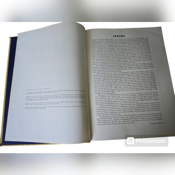 VINTAGE THE TWENTIETH ANNIVERSARY PLAYBOY CARTOON ALBUM - Picture 7 of 9